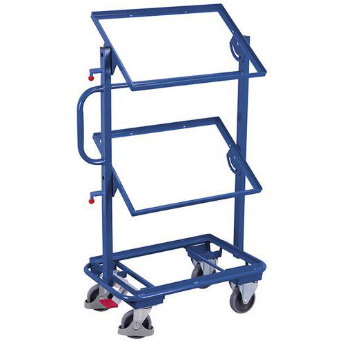 Vagn för europeiska standardbehållare 610x410 mm - Variofit Vagn för europeiska standardbehållare 610x410 mm - Variofit