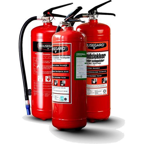 ReUse pulversbrandsläckare 6 kg 43A 233B C - Housegard ReUse pulversbrandsläckare 6 kg 43A 233B C - Housegard