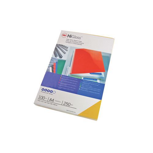Inbindningsomslag HiGloss, A4, 250 g/m2 - GBC