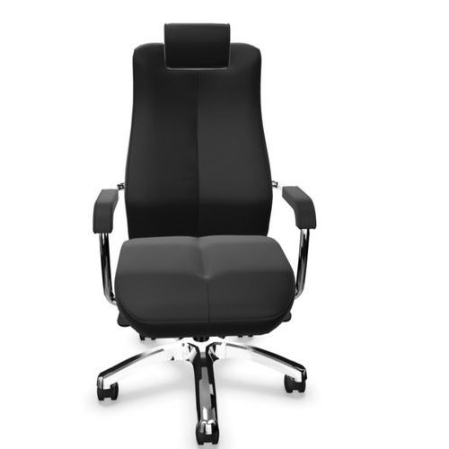 Kontorsstol Sonata läder - hög maxvikt och komfort - Nowy Styl