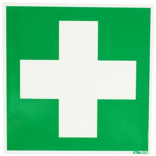 Varselskylt Första hjälpen - Brady