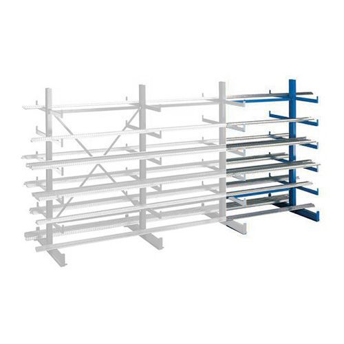 Långgodsförvaring Quick-Lång, Påbyggnad dubbel - Schulte Lagertechnik