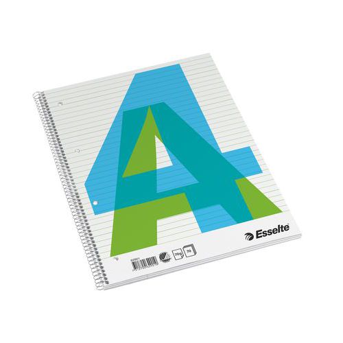 Kollegieblock A4 70/70 linjerat eu TFS - Esselte