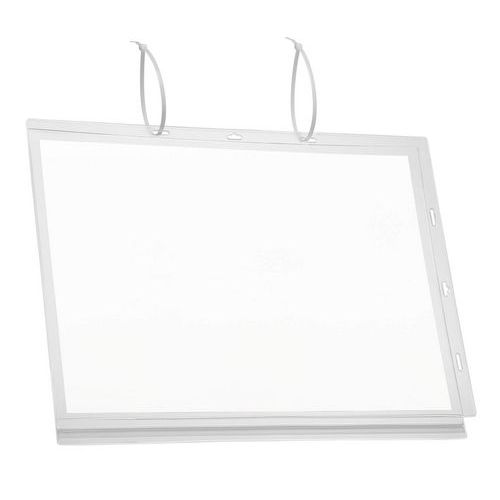 Plastficka vattentålig med buntbandsfäste, 5 st - Durable