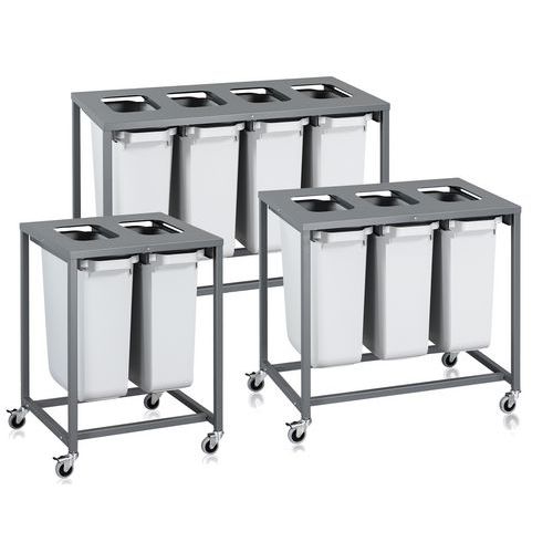 Sorteringsvagn Light, 2-4 kärl - WFI