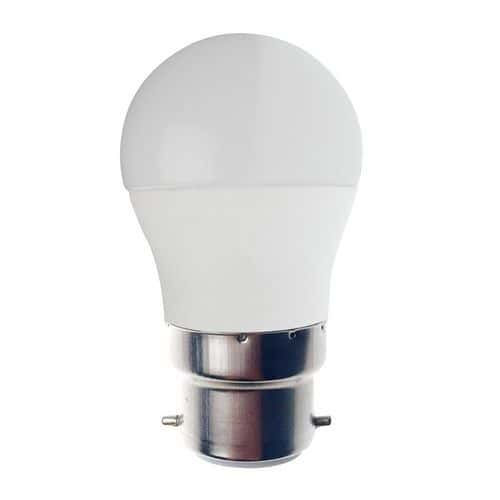 P45 6 W, B22-sockel minisfär SMD LED-lampa – VELAMP