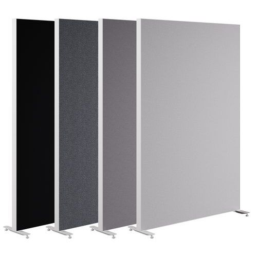 Ljudabsorbent/skrivtavla Alumi Kombi Light - Abstracta