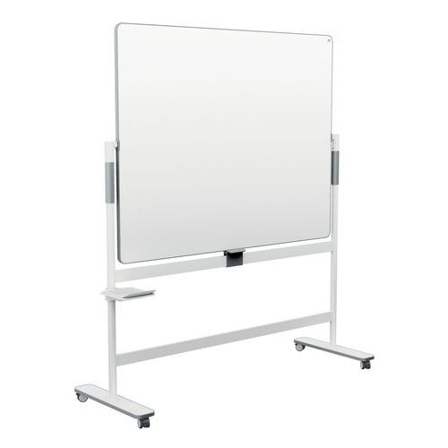 Mobil roterbar lackerad whiteboard Move & Meet, 150x120 cm - Nobo
