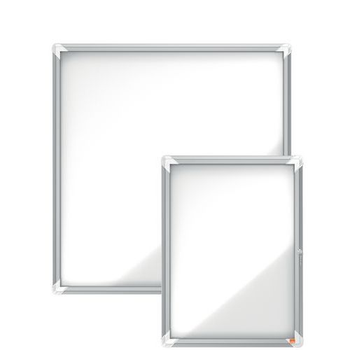 Premium Plus låsbar magnetisk anslagstavla för utomhusbruk - Nobo