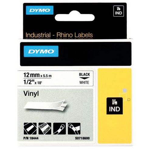 Dymo Rhino Pro ID1 tejpkassett – Vinyl