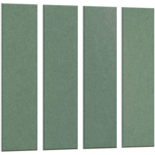 Set med 4 akustiska väggpaneler i PET-filt - Smit Visual