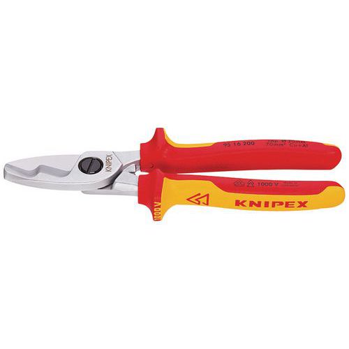 Kabelsax dubbelsidig isolerad 1000V VDE Knipex Kabelsax dubbelsidig isolerad 1000V VDE Knipex