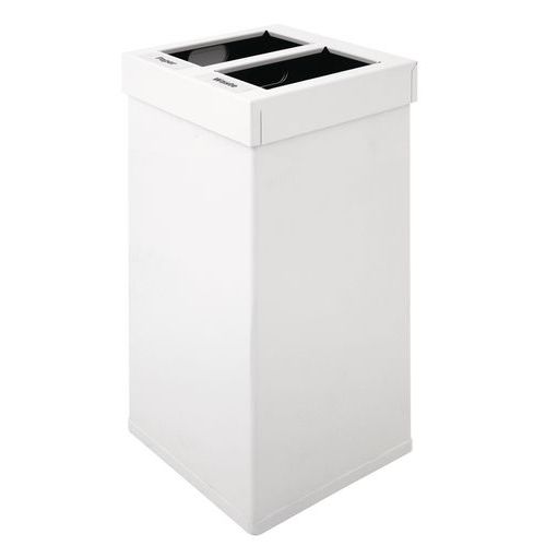 Papperskorg Carro Mix 2x52,5 liter - Vepabins