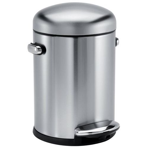 Papperskorg Mini Round Step Can 4,5L - Simplehuman