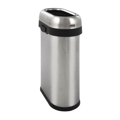 Papperskorg Slim öppen 50L - Simplehuman