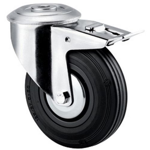 Svänghjul med ögla och broms – kapacitet 100 kg