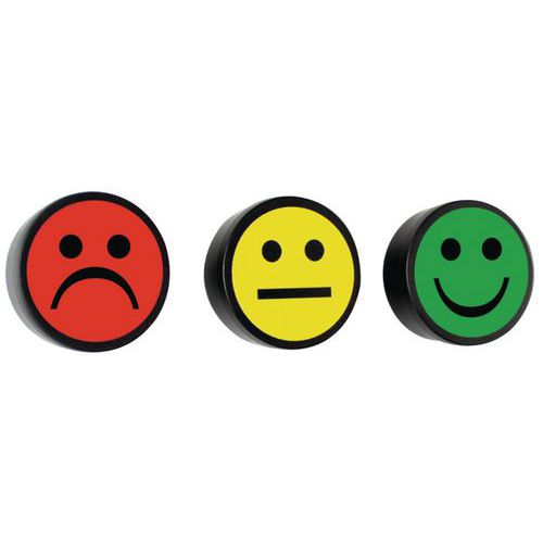 5-pack smileymagneter