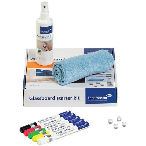 Startkit för glastavla - 11 delar - Legamaster