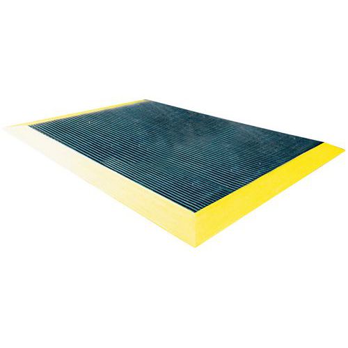 Flexibelt halk- och utmattningsskyddsgaller med Vynagrip-kant – matta – Plastex