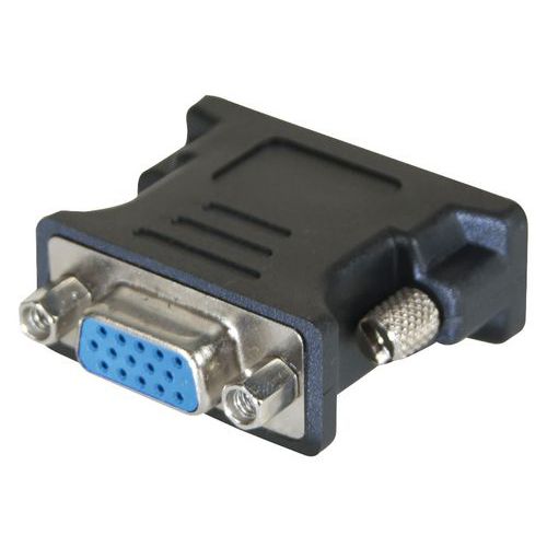 Monobloc DVI/VGA-adapter