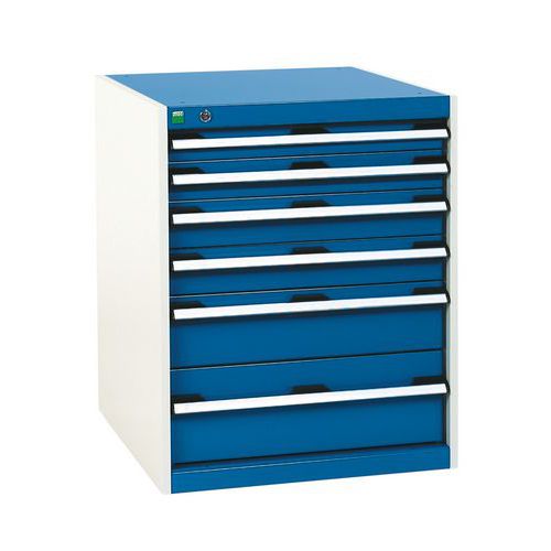 Verkstadsskåp med lådor Bott SL-66 – höjd 90 cm