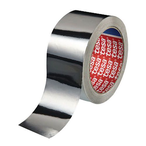 Tejp aluminium självhäftande med skydd - 50565 - 50 m x 50 mm - Tesa Tejp aluminium självhäftande med skydd - 50565 - 50 m x 50 mm - Tesa