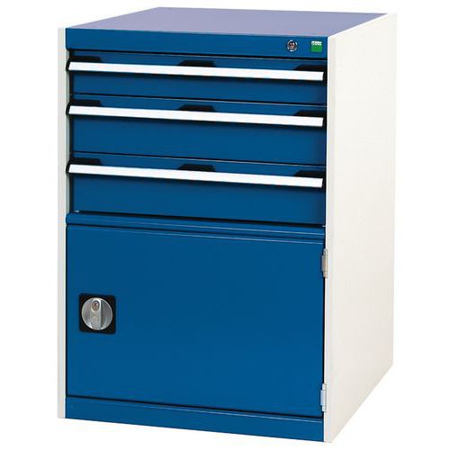 Skåp med lådor Cubio 1000x650x650 mm – Bott