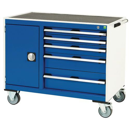 Verkstadsvagn Cubio stora lådor - 1050x525x885mm - Bott