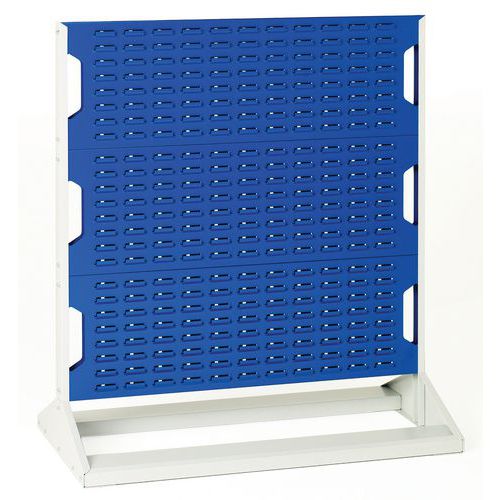Ställ dubbelsidigt 1000x550x1450 mm – 192 blå backar – Bott