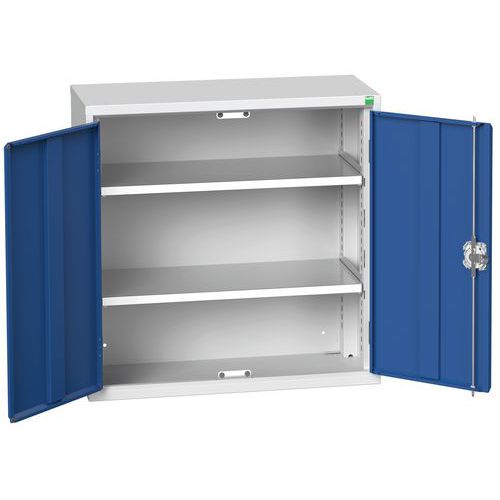 Skåp lågt med slagdörrar, 2 nivåer Verso 800x350x800mm – Bott
