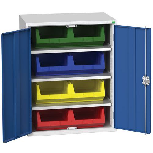 Skåp Verso 800x550x1000mm med 8 backar – Bott