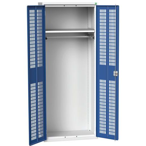 Skåp Verso EPI med ventilerade dörrar 800x550x2000mm - Bott