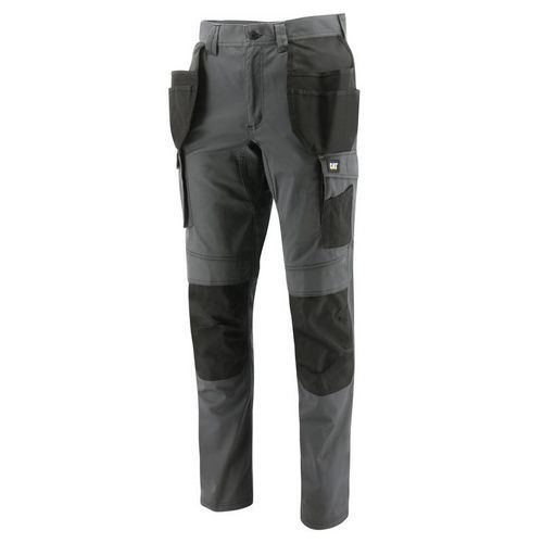 Arbetsbyxa Essential Knee grå - Caterpillar