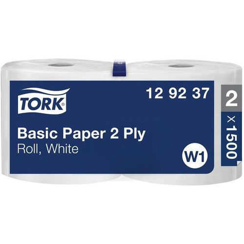 Torkduk på rulle 1500 ark - W1