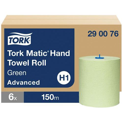 Grön Tork Matic handduksrulle för H1