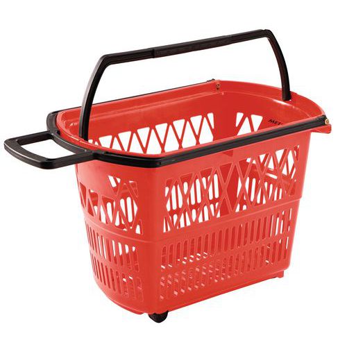 Kundkorg med hjul