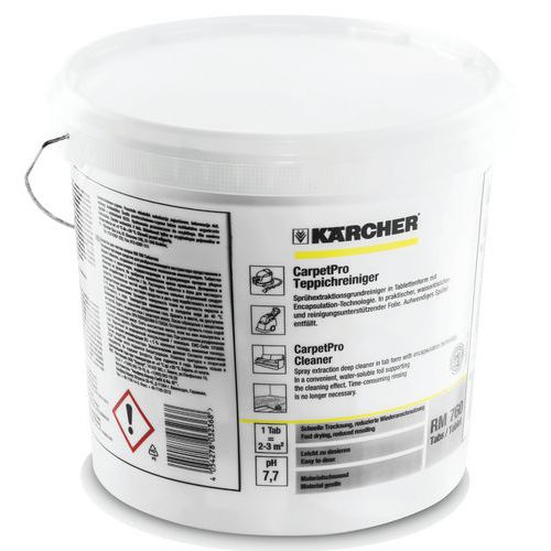 Nettoyant moquettes RM 760 CarpetPro en tablettes - Karcher Nettoyant moquettes RM 760 CarpetPro en tablettes - Karcher