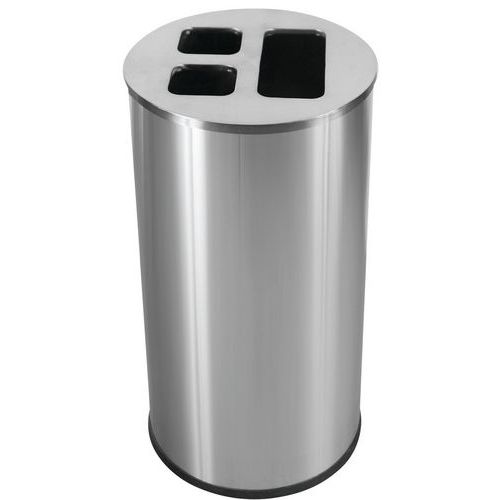 Sorteringskärl med 3 fack - 40 och 60 L