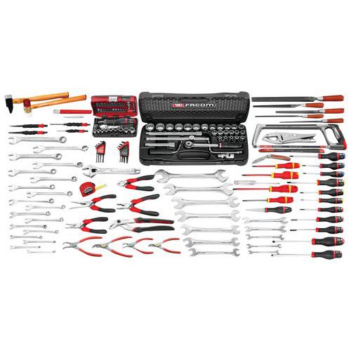 Industriverktygssats 168 delar CM.130A - Facom