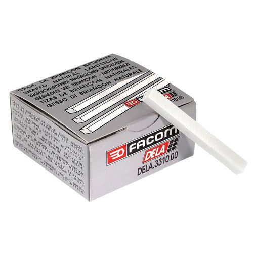 Låda med 50 naturliga Briançon-kritor - Facom Låda med 50 naturliga Briançon-kritor - Facom