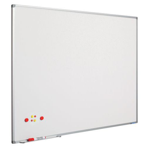 Softline magnetisk whiteboard – Lackerad – Smit Visual.