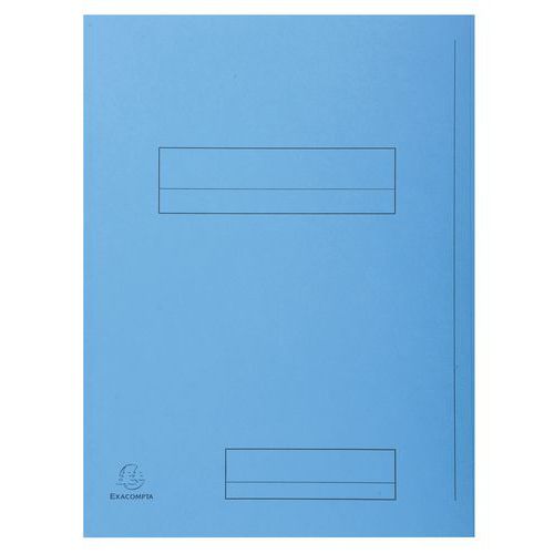 Mapp med 2 klaffar och indexram Super 250 - Format 24 x 32 cm