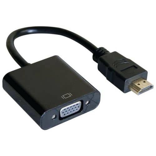 HDMI till VGA-adapterkabel – 23 cm