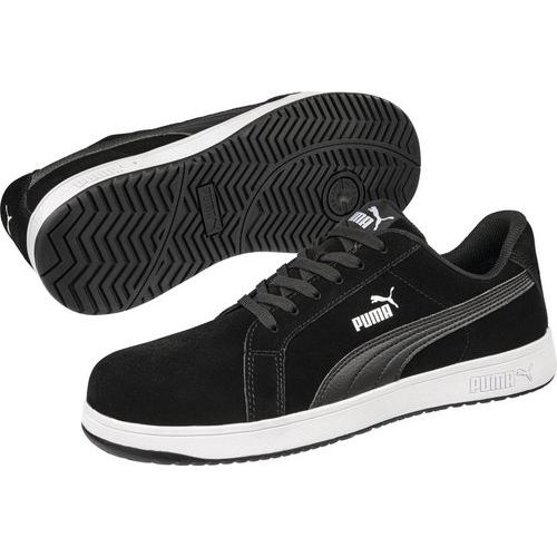 Skyddsskor ICONIC BLACK LOW S1PL ESD Svart - Puma Safety