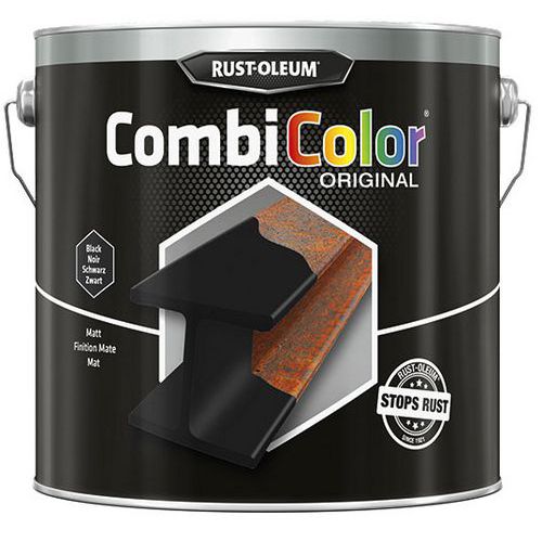 Rostskyddsfärg CombiColor Matt Svart - Rust-Oleum Rostskyddsfärg CombiColor Matt Svart - Rust-Oleum