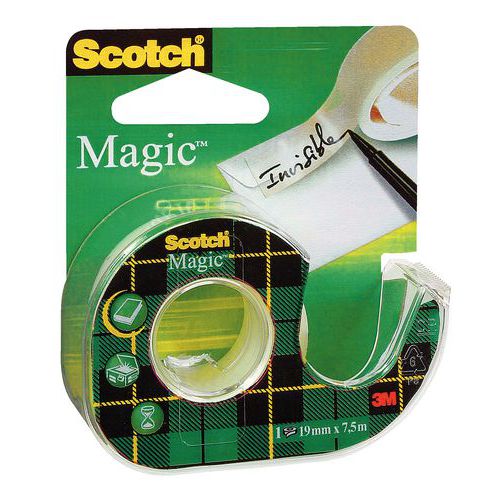 Tejp Scotch Magic 810, osynlig vid kopiering
