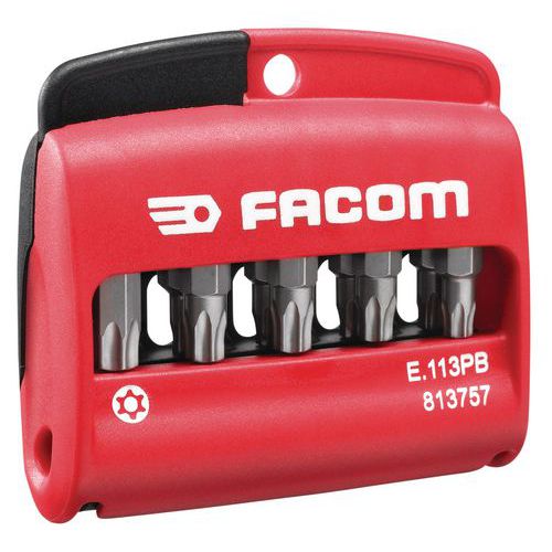 Bitsats Tamper Torx 10 delar