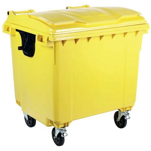 Avfallsbehållare - 660 l - 770 l - 1100 l - Manutan Expert
