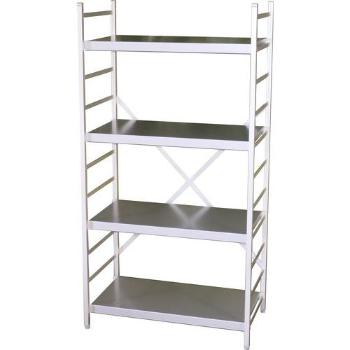 Flexibel lagerhylla i aluminium - Alminor