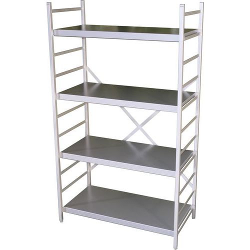 Flexibel lagerhylla i aluminium - Alminor